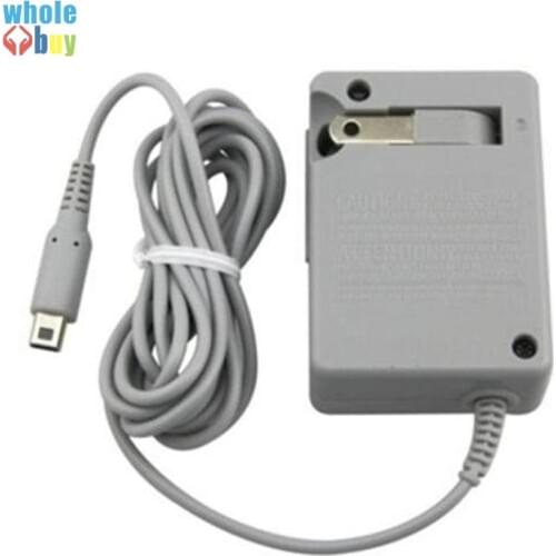 100pcs US/EU 2-Pin Plug New Wall Charger AC Adapter for Nintendo NDSI /2DS/3DS /3DSXL/ NEW 3DS /NEW