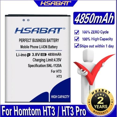 HSABAT 4850mAh Battery for Homtom HT3 / Homtom HT3 PRO
