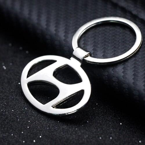 Key Chain High Quality Keyring Innovative Unisex Best Gift Accessorie For Hyundai Santa Fe Sonata Solaris Azera Creta I30 Tucso