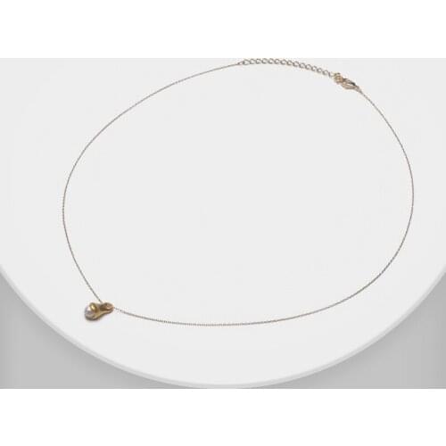 Amorita boutique Simple and lovely small artificial pearl pendant necklace