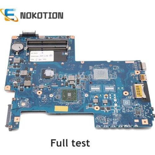 NOKOTION Laptop motherboard For TOSHIBA Satellite C675 C675D H000036160 PN 08N1-0NG0J00 Mainboard DDR3