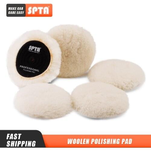 SPTA 3M Wool Polishing Pad Polishing and Self-adhesive Wool Disk Wool Burnishing Pads