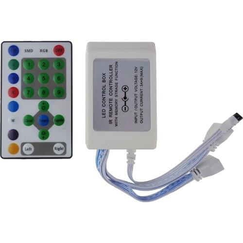 LED RGB controller DC12V 3A*9 for Horse race led strips RGB led strip 25-keys Ir Marquee controller dimmer RoHS CE 1PCS/LOT