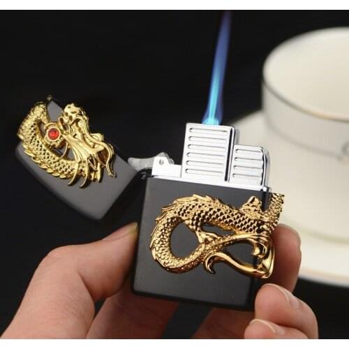 Dragon Cigar Straight Into Lighter Smoking Accessories for Weed Cool Gift for Men Regalos Para Hombre Originales Gadgets for Men
