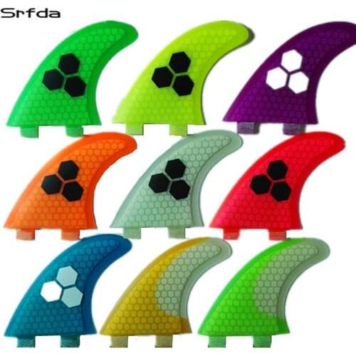 Srfda OEM 8set/lot DHL EMS Express delivery surfboard fin for FCS box fiberglass honeycomb for surfing fins