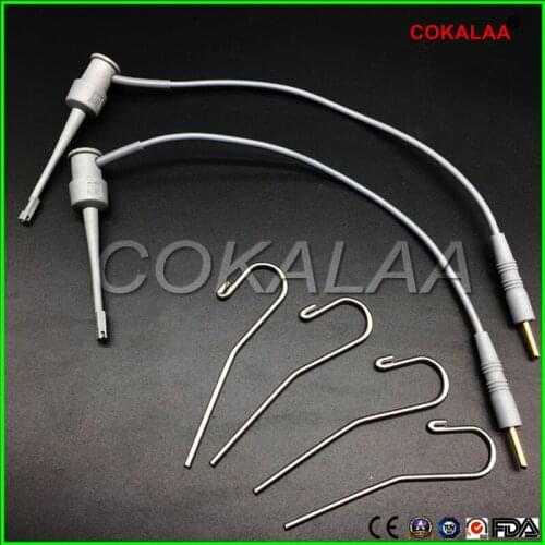 Dental Apex Locator Accessoris for Root Canal File holder dental file clip probe Measuring Instruments hook clip