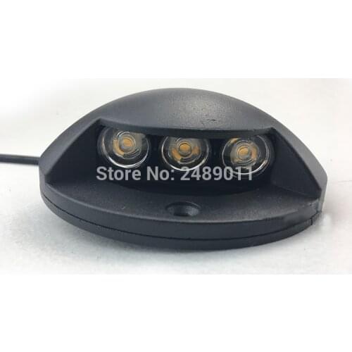 IP65 2W 3W 4W LED Footlights Corner Lamp LED Outdoor Lights 220V 110V LED Step Light surface mounted LED Underground Light