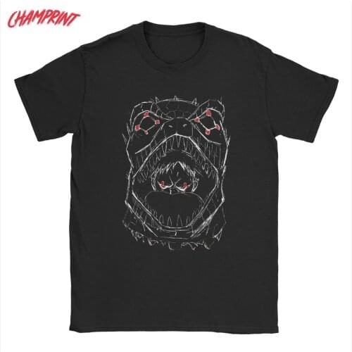 You Are Not The One Dorohedoro Kaiman T Shirts for Men Pure Cotton T-Shirt Anime Tee Shirt Short Sleeve Clothing Plus Size