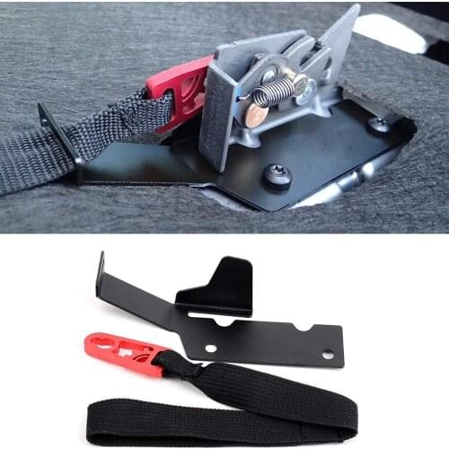 Rear Seat Release Strap Latch Kit For Ford F-150 2009-2018 F-250 F-350 2017-2019