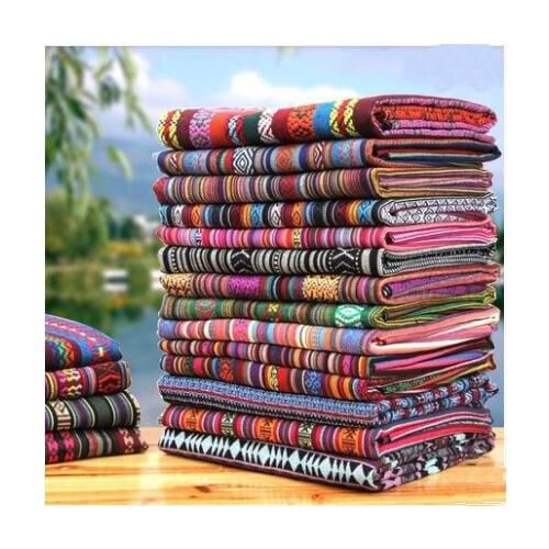 1 meter national design fabric for bag scarf bag fabric material tablecloth