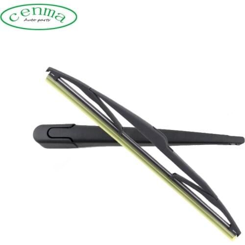14" Rear Wiper Blade and Arm Set For Renault Megane MK3 Hatchback 2009-20016 back window Windshield windscreen wiper