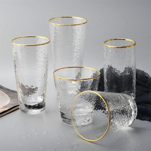 275/300/350/430ml Drinking Glass Transparent Creative Coffee Mug Tea Wine Glass Heat-resistant Drink ware Handmade Healthy Cups
