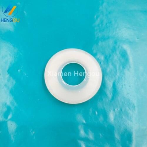 White rubber sucker size 44x26x19x8mm offset machine parts