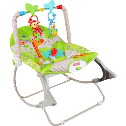 Baby Rocker Portable Rocker Baby Bouncer Chair Baby Swing Chair Lounge Recliner Toys Baby Rocking Chair Infant Toddler Cradle