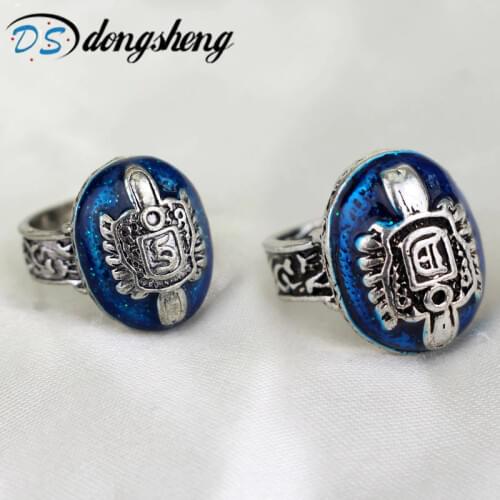Dongsheng The Vampire Diaries Damon Ring Best Friend Punk Party Statement Finger Men Rings Gift Fashion Jewelry -25