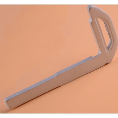 DWCX 1Pc Silver Grey Emergency Key Blank Insert Blade Lade Uncut Replacement Fit For Volvo V40 XC60 S60 V60 V70 XC70