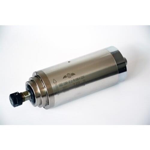 High quality ER-20 100mm 2.2kw CNC Motor 2.2KW spindle motor 2.2KW water cooled spindle motor 380V 220V 100MM diameter ER20