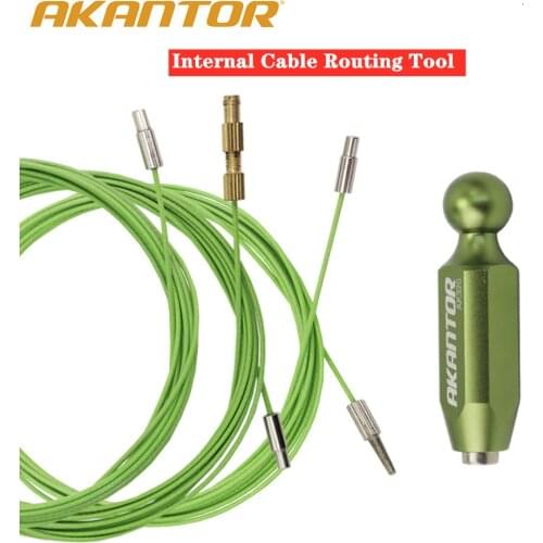 AKANTOR Bicycle Internal Cable Routing Tool Professional Hydraulic Wire Bike Frame Shifter Inner Cable Guide Install
