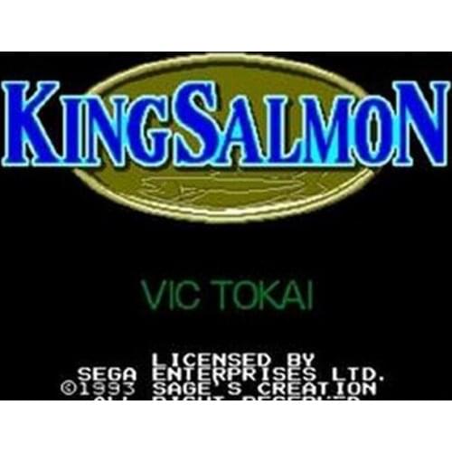 King Salmon 16 bit MD Game Card For Sega Mega Drive For Genesis