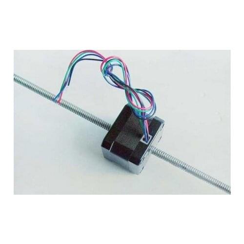 2pcs/lot NEMA 17 T6.35 NEMA 17 Linear Stepping Motor Lengh 310 mm Step 1.59 mm Housing 34 mm