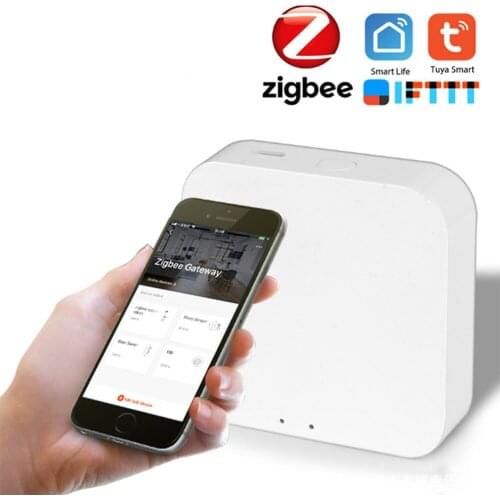 ZigBee Tuya smart home gateway tuya wireless WiFi multi-function device central control host can be used with Alexa Google Home
