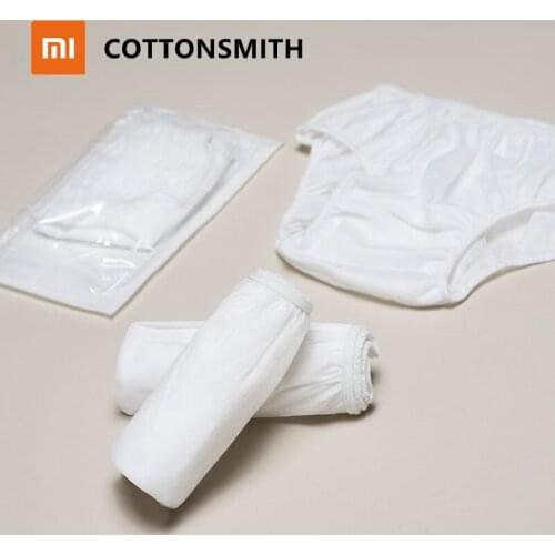 Xiaomi conttonsmith Disposable underwear mens 5 packs travel sterile packaging,environmentally friendly convenient