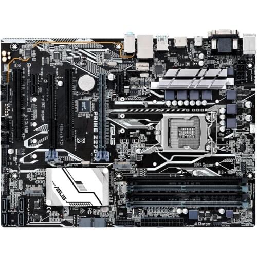 Original motherboard for ASUS PRIME Z270-K DDR4 LGA 1151 64GB VGA DVI HDMI Z270 Desktop motherborad