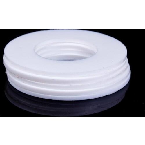 19x12x2mm PTFE Food Grade Flat Washer Gaskets Spacer Insulation Sealing Ring Strip