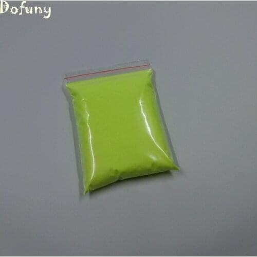 Yellow color Luminous powder phosphor Pigment 500g/bag,Glowing in the dark Decoration Powder pigment for Nail Art Paint