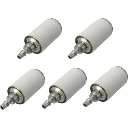 5Pcs Fuel Filter for Weedeater Poulan for Husqvarna Trimmer Chainsaw Blower 530010897 530014362 530014815 530023364