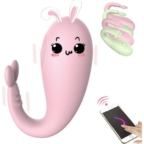 8 Speeds Monster Shape Vibrator APP Bluetooth Wireless Control G-spot Vibrating Egg Dildo Adult Games Sex Toys for Women