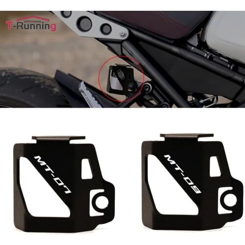 Motorcycle Rear Fluid Reservoir Guard Cover Protector for For Yamaha MT07 MT-07 MT09 MT-09 2015-2021 2020