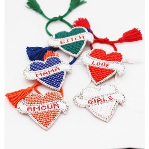 Beautiful fashion temperament ladies bracelet New fashion temperament wild dance tourism commemorative rice beads bracelet 525