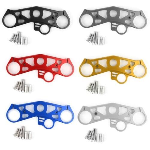 Areyourshop for YAMAHA YZF R6 2008 - 2016 Lowering Triple Tree Front End Upper Top Clamp Motorcyle Accesssories Parts