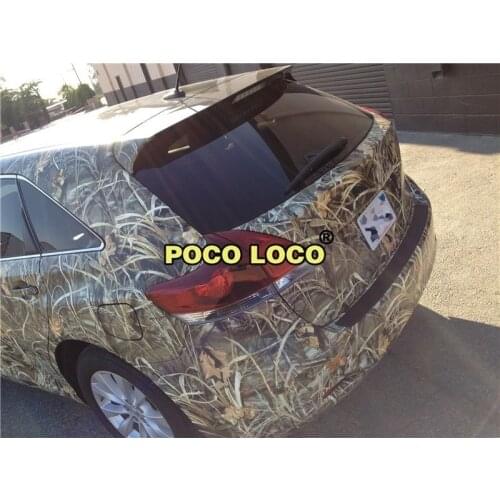 Realtree Camo Grass Camouflage Car Vinyl Wrap Stickers With Matte Lamination