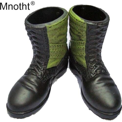 1:6 Scale Soldier Shoes Model Toy Military boots Fit For 12inches Action Figure Male Soldier Body Hobbies Collections m3