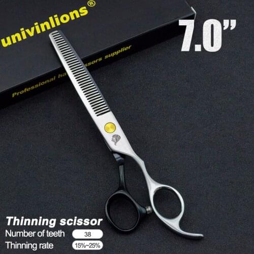 7 inch Pet Dog Cat Hair Clippers Pet Dog Gromming Scissors Pet Thinning Scissors Home Use Pet Gromming Tools Stainless Steel