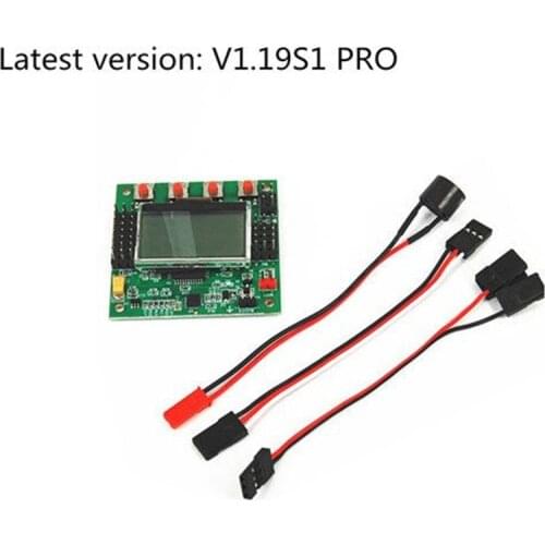 Original KK 2.1.5 LCD Multirotor Flight Control Board KK2.1.5 Newest V1.19S1 Quadcopter KK2 6050MPU 644PA and USBASP