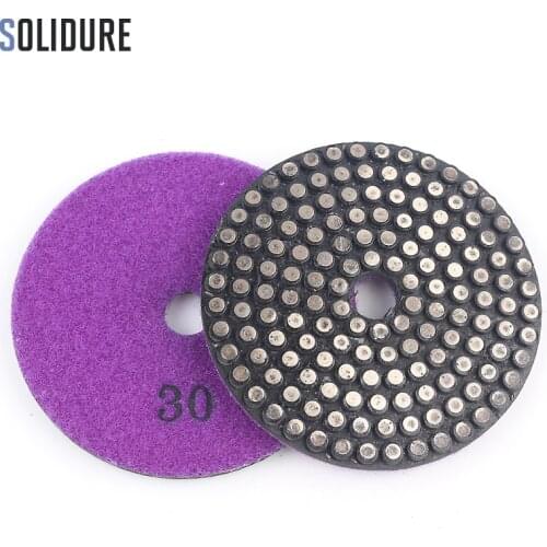 4 inch 100mm metal bond polishing discs for granite and marble