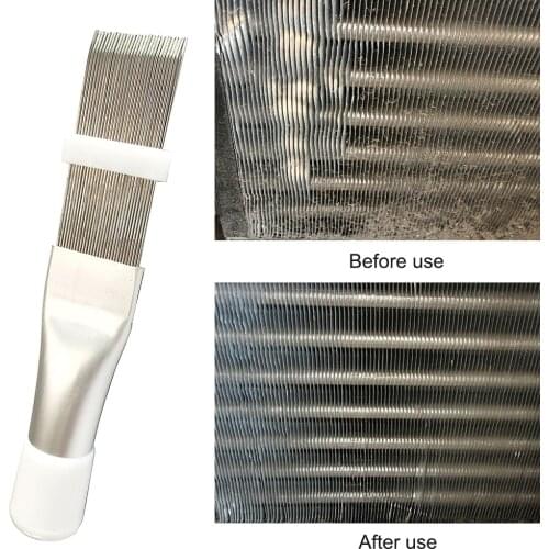 Comb Stainless Steel Fin Comb Brush For Air Conditioner Blade Cooling Straightening Cleaning Tool Repair Tools #WO