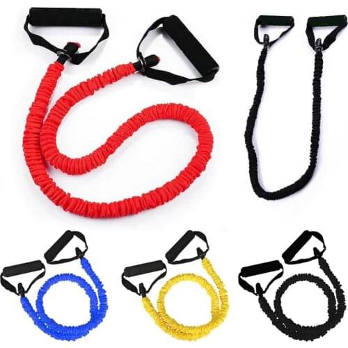 Resistance Band Elastic Tube Yoga Pull Rope Home Fitness Strength Training Cord resistance band