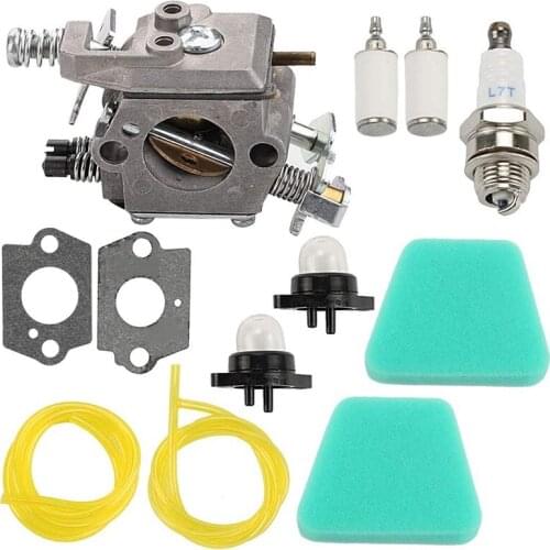 WT-324 WT-891 Carburetor + Air Filter Kit for POULAN Craftsman Chainsaw PP210 2075C 2050WT 1950LE 1975LE 2055LE