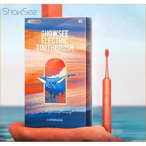 Youpin ShowSee D2 Sonic Electric Toothbrush IPX7 Waterproof 5 Models Whitening Timer Teeth Ultrasonic Toothbrush