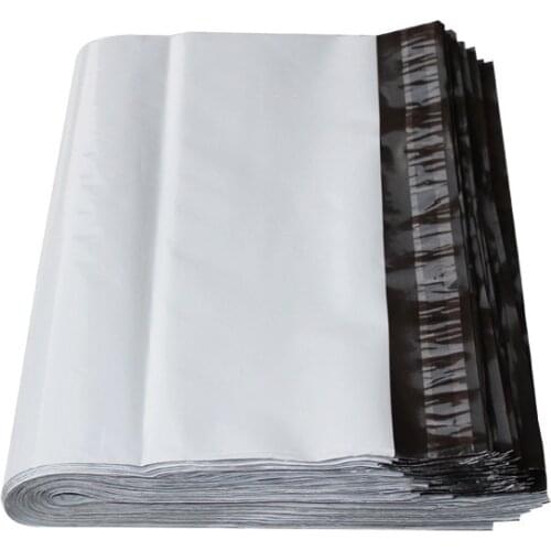 20pcs Mailing Postal Bags 25cm*39cm Plastic Post Mail Bags White Shipping Bags Mailer Plastic Self Adhesive Seal Plastic Pouch