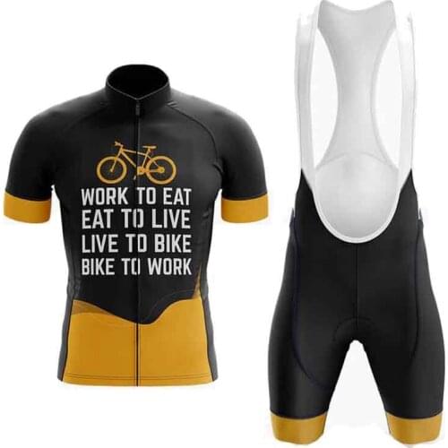 2021 men cycling clothing set summer bike suit bicycle clothes mountain bike outfit cycle jersey kit roupa de ciclismo masculino