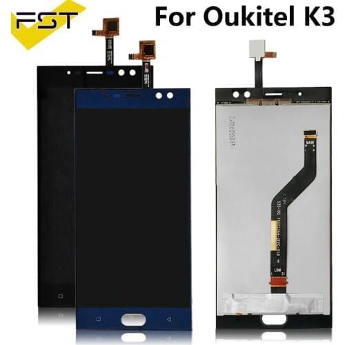 5.5''For Oukitel K3 LCD Display+Touch Screen Digitizer Assembly 100% Tested LCD Digitizer Panel Replacement For Oukitel K3 Pro