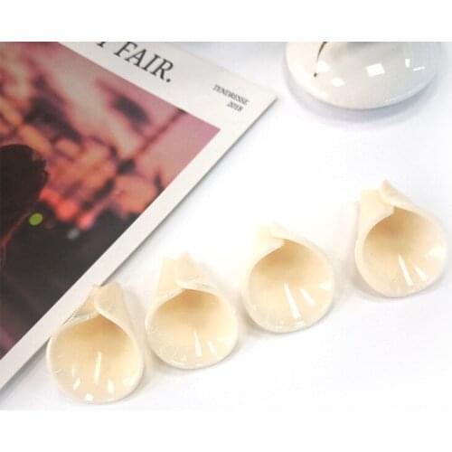 Summer style 30pcs/lot 43*32mm cartoon horn shape acryli beads with holes diy jewelry earring/garment pendant accessory