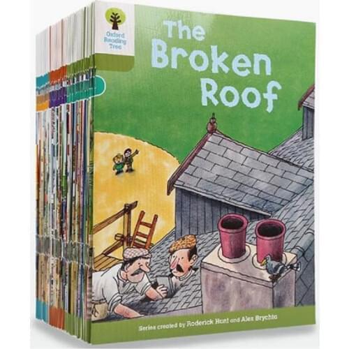 Hot 1 Set of Random 10 Books 7-9 Level Oxford Reading Tree Rich Reading Help Children Read Pinyin English Story Picture Book