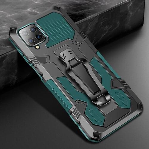 For Coque Samsung M12 Belt Clip Case Samsung Galaxy M32 M21 M51 M31 Prime M 12 32 51 21 31 S M31S Back Cover Bumper Shockproof