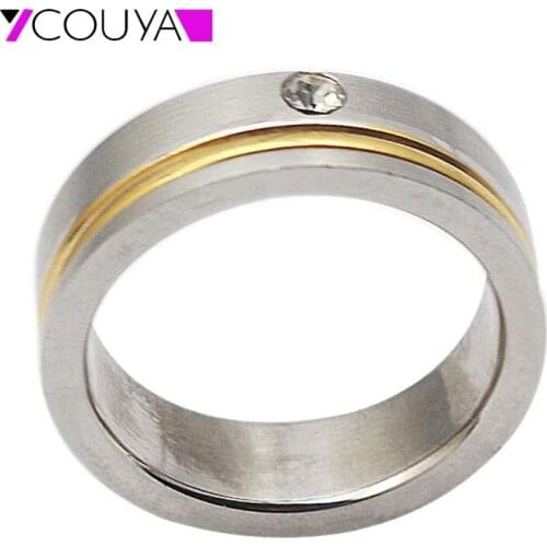 Classic Gold Color Rings Size 4 6 8 Crystal Party/Daily/Gift/Engagement/Anniversary Ring Jewelry Ring For Women bijoux R10042